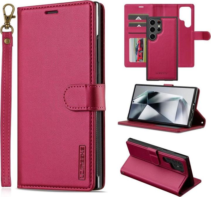 LC.Imeeke Galaxy S25 Ultra - L2 Serie Brieftasche und Hülle (Samsung Galaxy S25 Ultra)