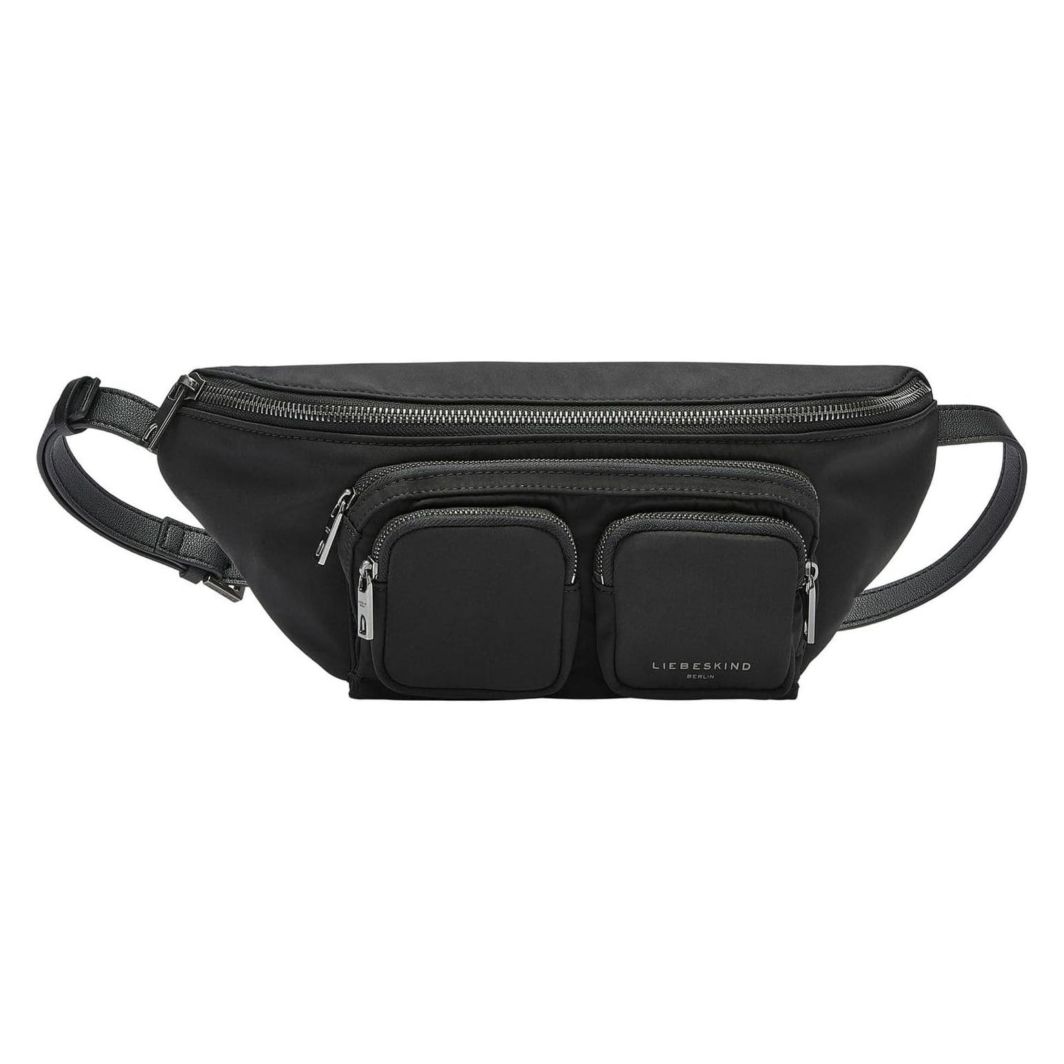 Liebeskind Berlin, Vrouwen, Handtas, Belt-Bag Gürteltasche Aus Nylon, Zwart