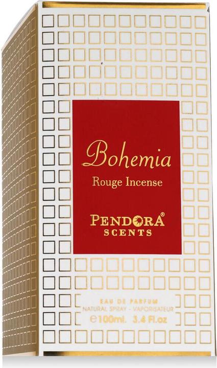 Actual product image Pendora Scents Bohemia Rouge Incense Eau De Parfum 100ml (Eau de parfum, 100 ml)