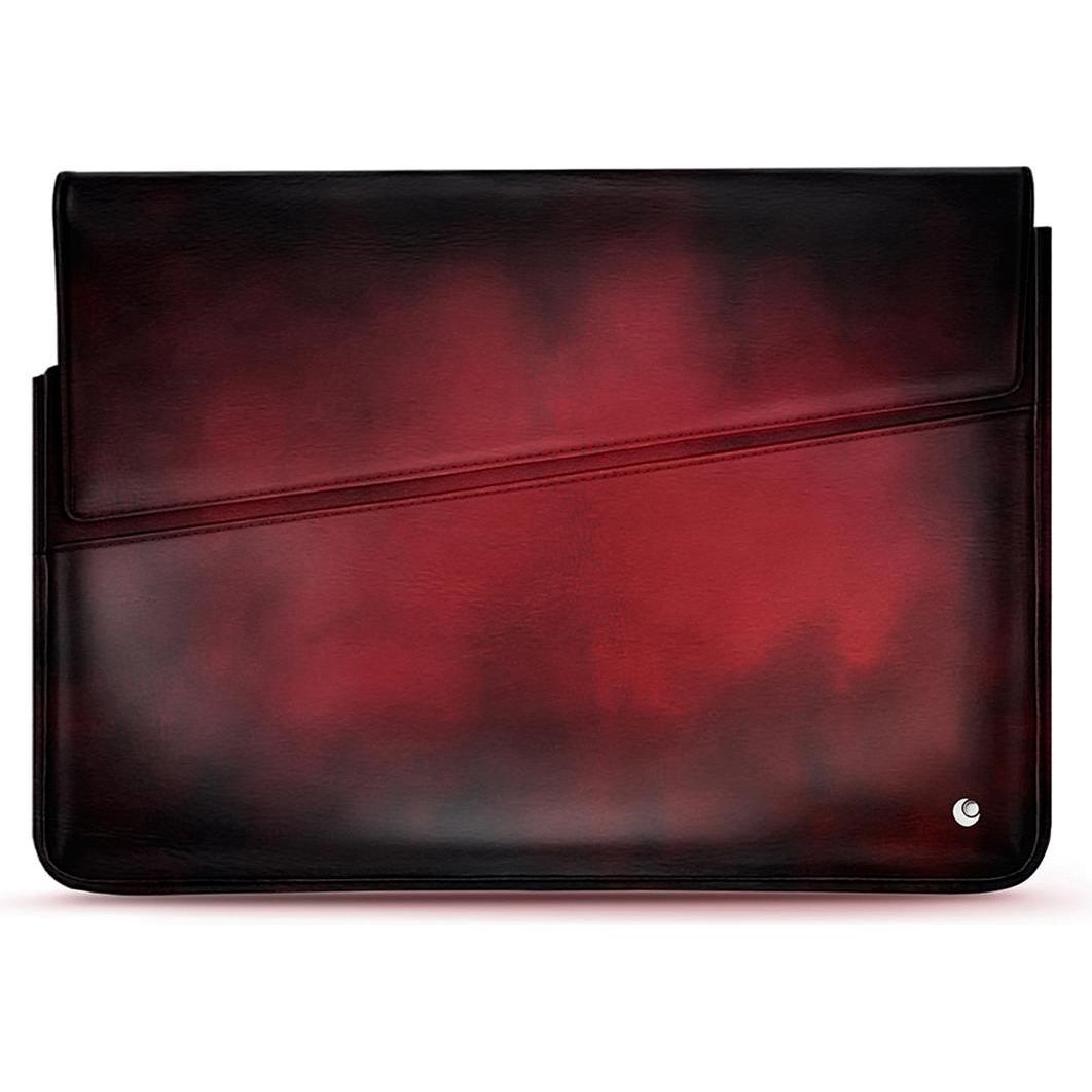 Noreve Lederhülle, Notebooktasche, Rot