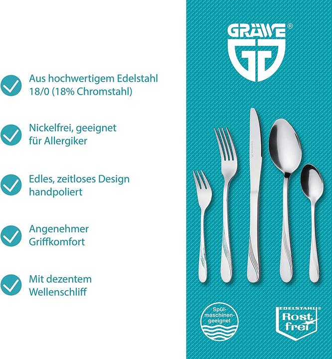 Actual product image Gräwe Besteckset (30 pcs.)