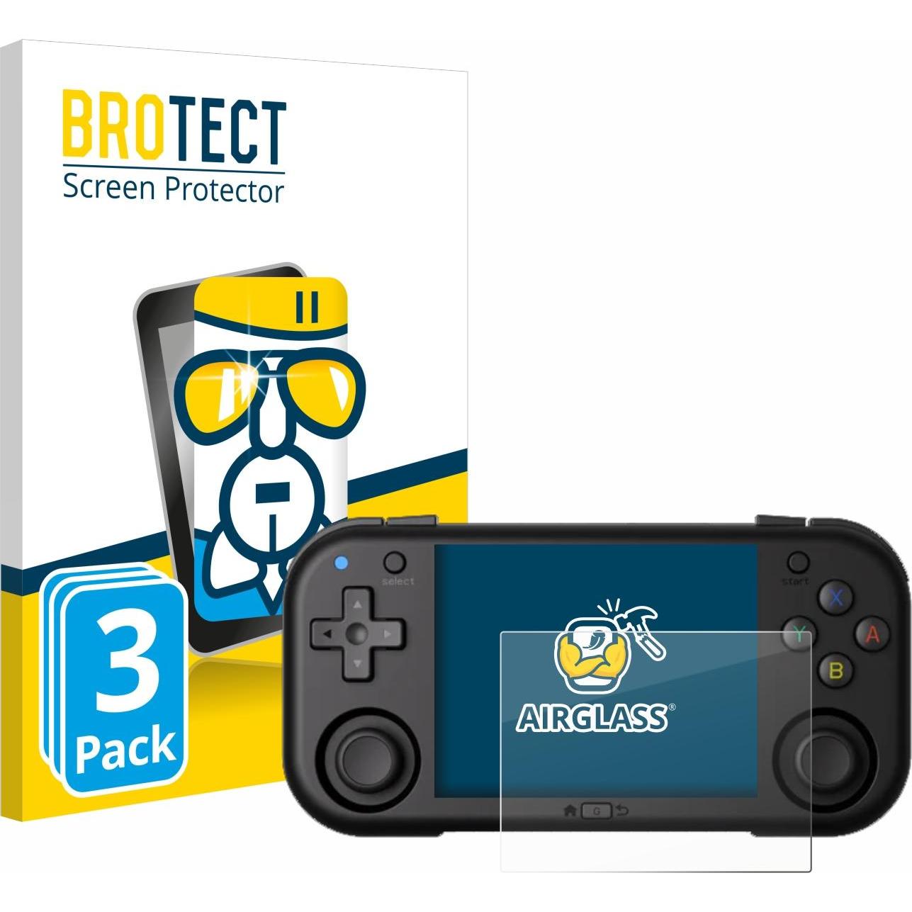 BROTECT Schutzglas Schutzfolie Displayschutz Display Schutz Glas Folie klar, Weiteres Gaming Zubehör, Transparent
