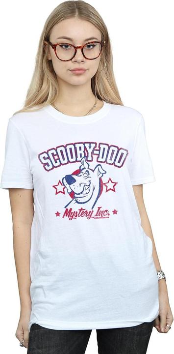 Immagine prodotto Scooby Doo Collegiate Mystery Inc Maglietta Ampia Donna (XXL)