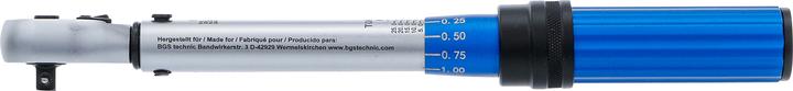 Productafbeelding BGS Momentsleutel | Uitgang buitenvierkant 6,3 mm (1/4") | 5 - 25 Nm (1/4", 5 Nm, 25 Nm)