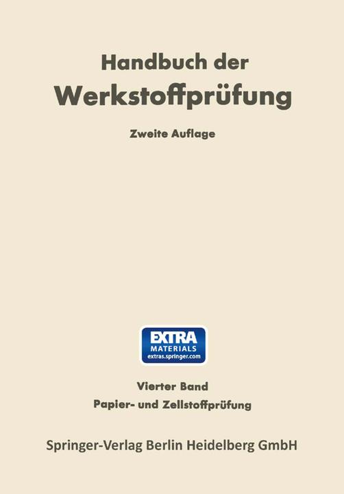 Energie-Label Papier- und Zellstoff-Prüfung (Deutsch, Erich Siebel, Friedrich Burgstaller, Rudolph Korn, 2014)