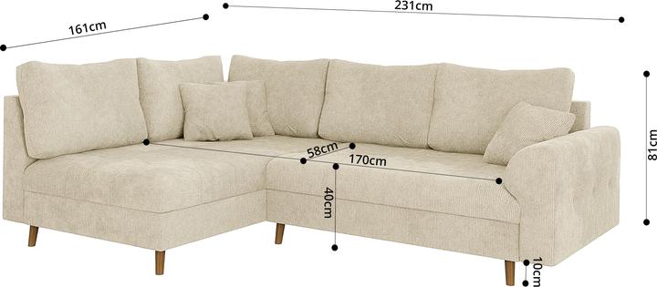 Produktbild Ropez Ariella (Ecksofa)