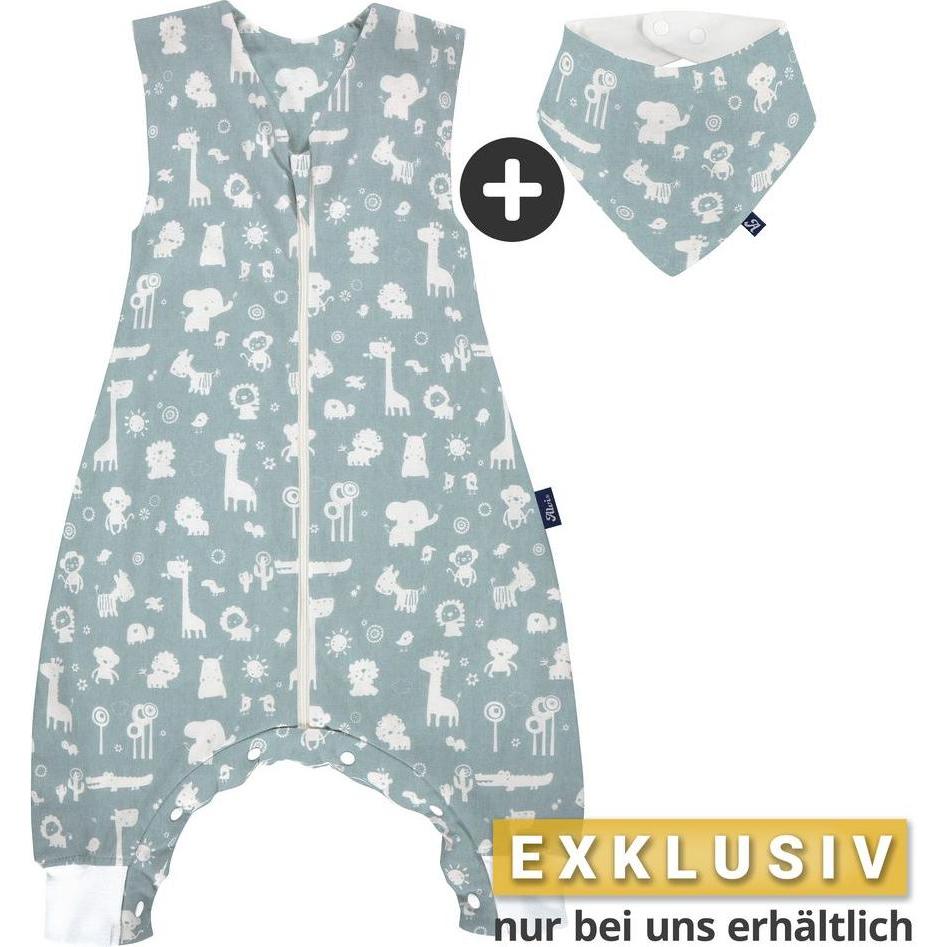 Alvi, Babyschlafsack, Schlafsäcke Sommer-Schlafsack mit Füssen / Sleep-Overall Light / (110 cm)