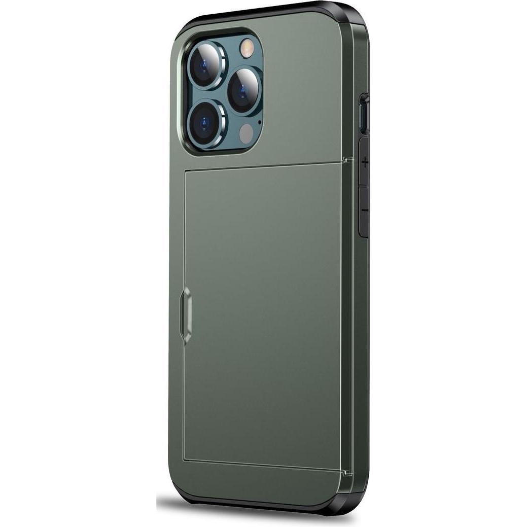 Thumbnail - König Design Hülle Handy Schutz für Apple iPhone 13 mini Case Cover Tasche Etuis Bumper Grün (Apple iPhone 13 mini), Sma...