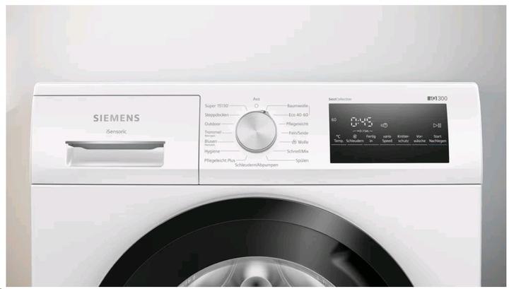 Immagine prodotto Siemens WM 14 N 2 G 3 Lavatrice (BC) B 7kg 1400U speedPack L Programma esterno (7 kg, A sinistra)