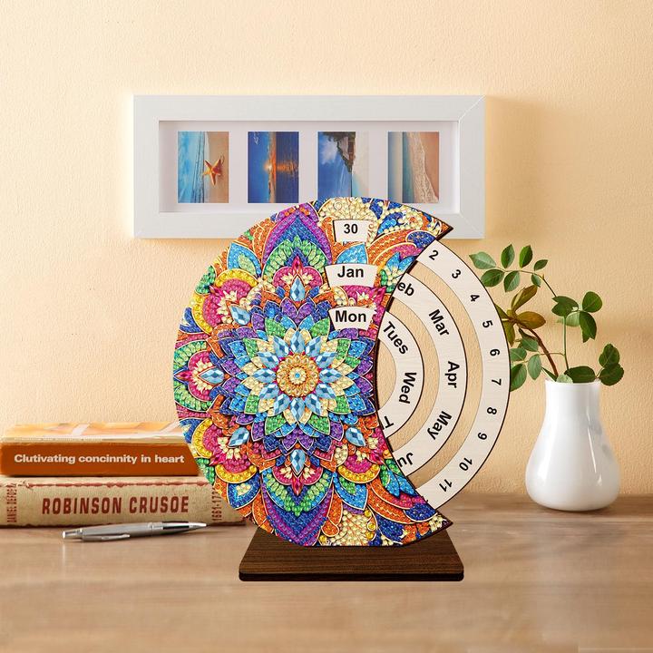 Actual product image Activity Board Diamantmalerei Kalender Basteln