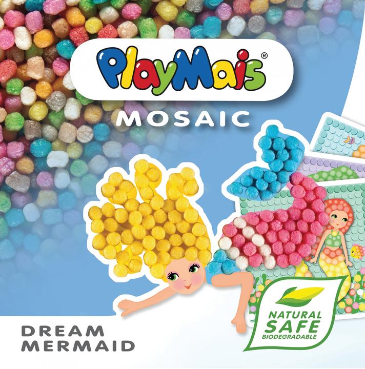 Actual product image PlayMais Mosaic Mermaid