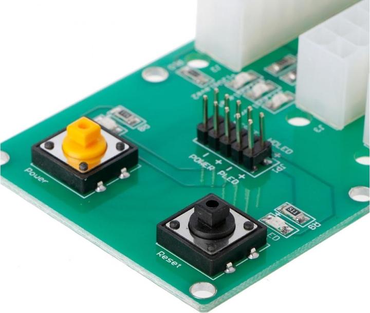 Image du produit PowerGuard ATX 24-Pin Quad PSU Power Supply Adaptateur de bloc d'alimentation