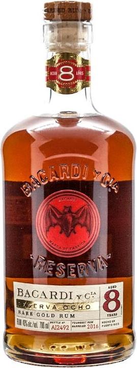 Immagine prodotto Bacardi Riserva 8 Años (1 x 70 cl)