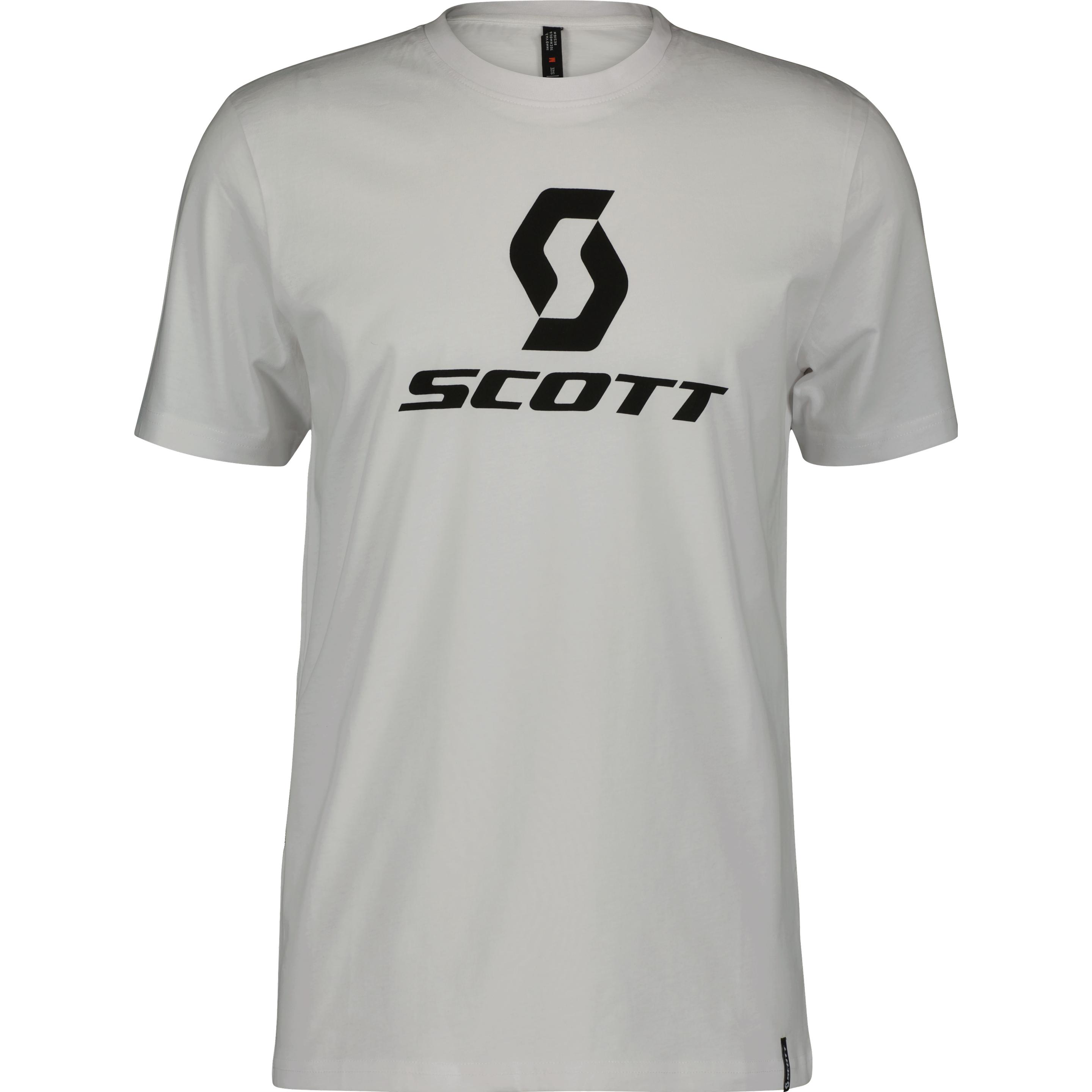 Scott Sports, Herren, Velotrikot, Icon S/S (XXL), Weiss, XXL