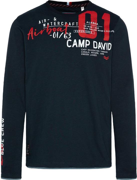 Immagine prodotto Camp David Longsleeve ALASKA ICE TOUR Langarmshirt (M)