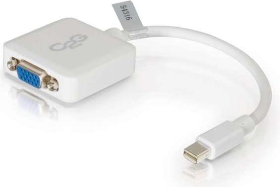 Image du produit C2G Mini DisplayPort to VGA Adapter Converter (DP, 20 cm)