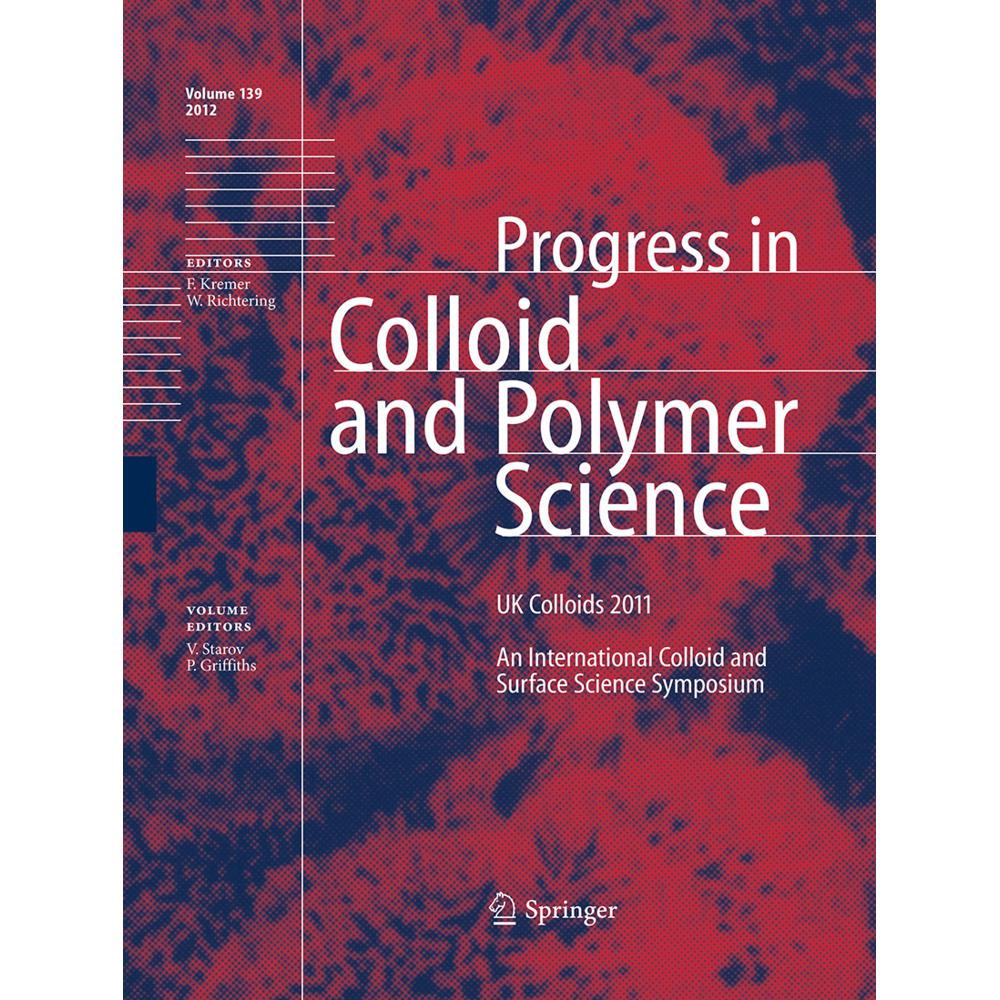 UK Colloids 2011, Fachbücher von Peter Griffiths, Victor Starov