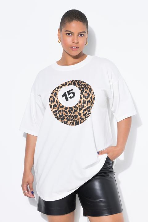 Image du produit Studio Untold T-shirt oversize. Manches courtes. Motif boule de billard (54)