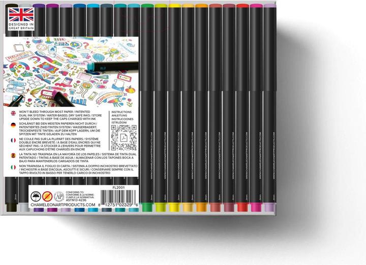 Produktbild Chameleon Fineliner Changing Color (Mehrfarbig, 20 x)