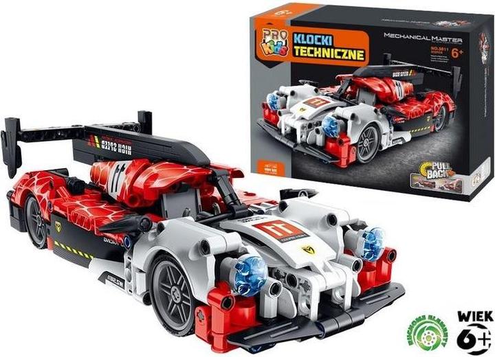 PRO Kids technische Blöcke Super-Rennwagen