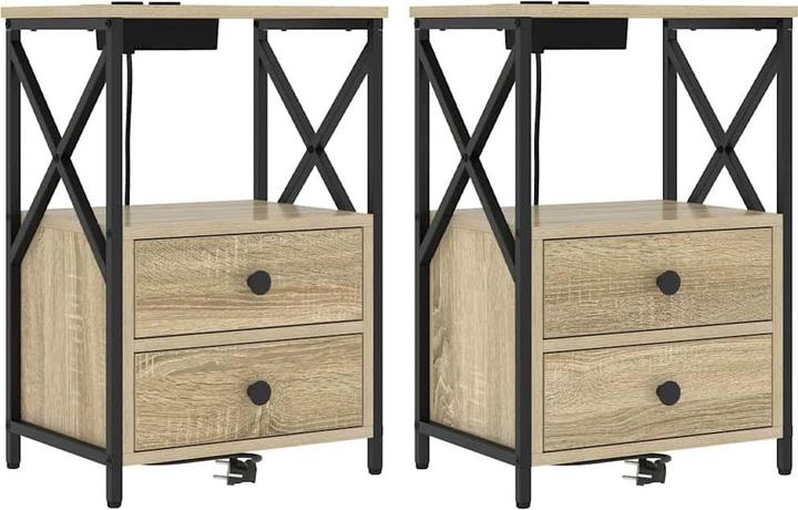 Immagine prodotto vidaXL Comodino (31 x 40 x 60 cm)
