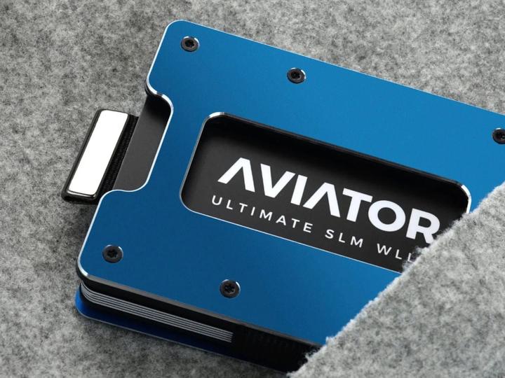 Actual product image Aviator Slim Wallet