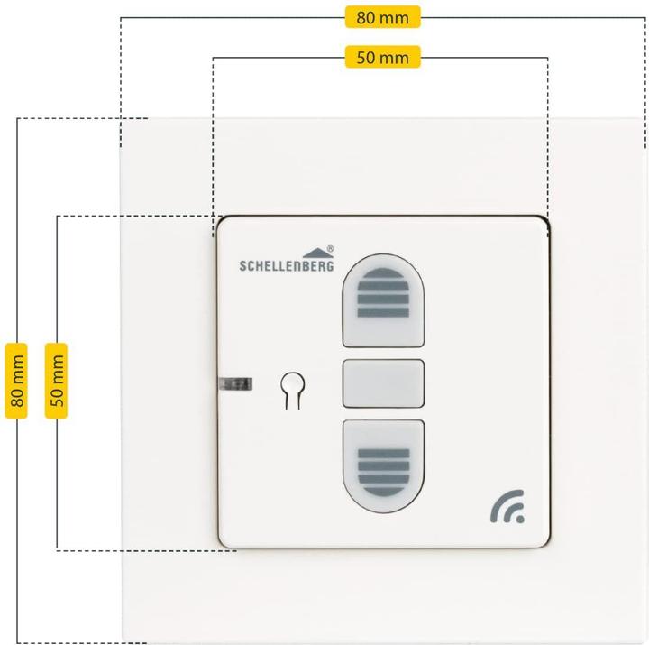 Actual product image Schellenberg Funk-Empfangsschalter