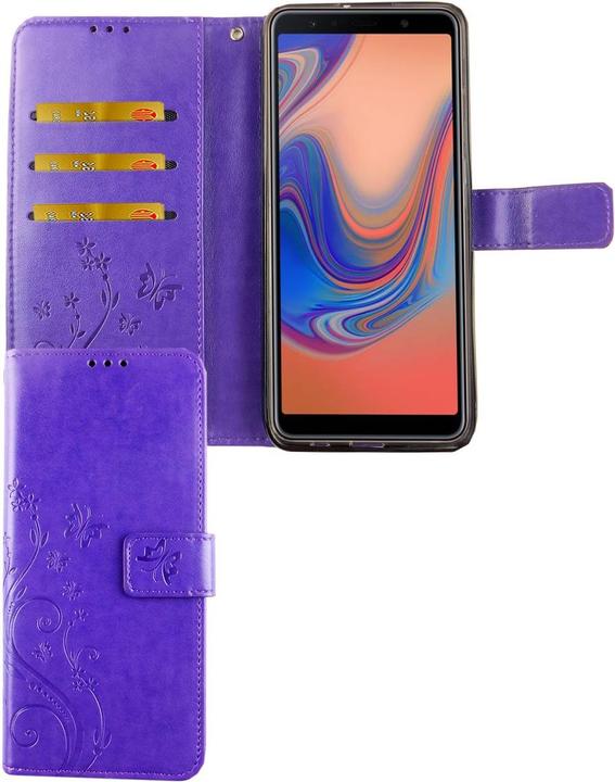 Produktbild König Design Hülle Handy Schutz für Huawei P30 Lite Case Cover Tasche Wallet Etui Handyhülle (Huawei P30 Lite)