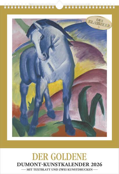 Produktbild Kunstkalender 2026 - Der Goldene DUMONT-Kunstkalender - Wandkalender - Hochformat A3 29,7 x 42 cm
