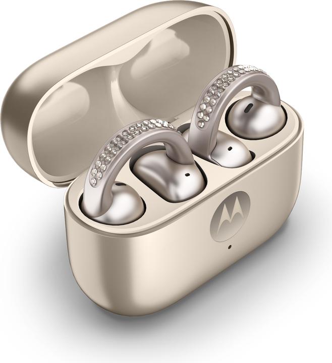 Actual product image Motorola Moto Buds Loop - french oak (ANC, 8 h, Wireless)