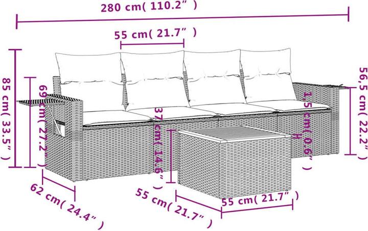Produktbild vidaXL Elisa