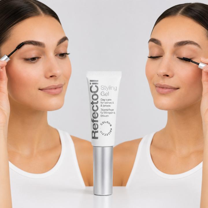 Actual product image Refectocil Styling Gel Protect & Care for Lashes and Brows (Transparent, White)