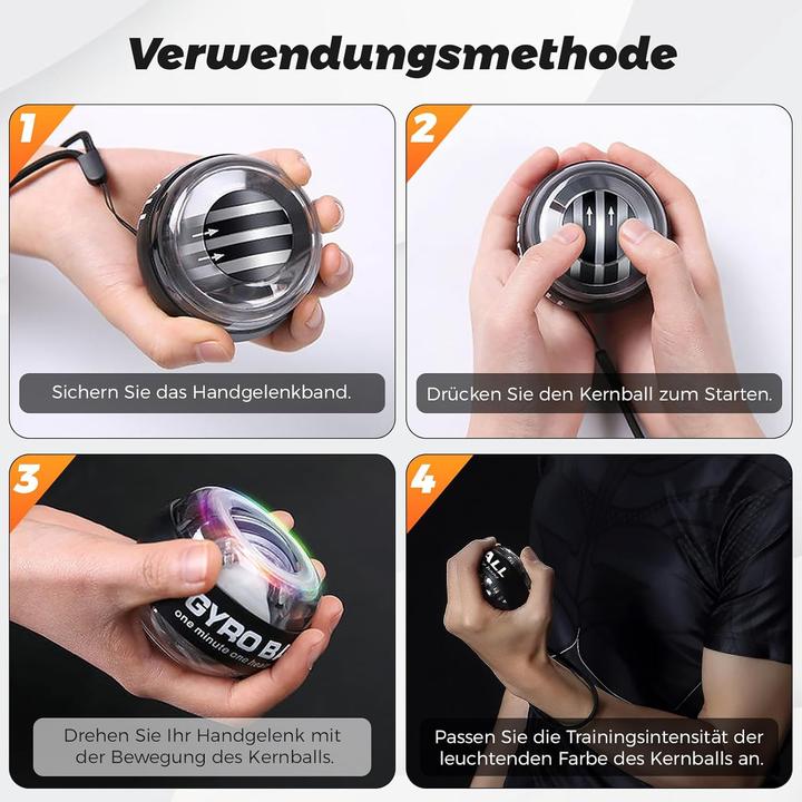 Produktbild BeSokar Gyroball Pro Handgelenktrainer