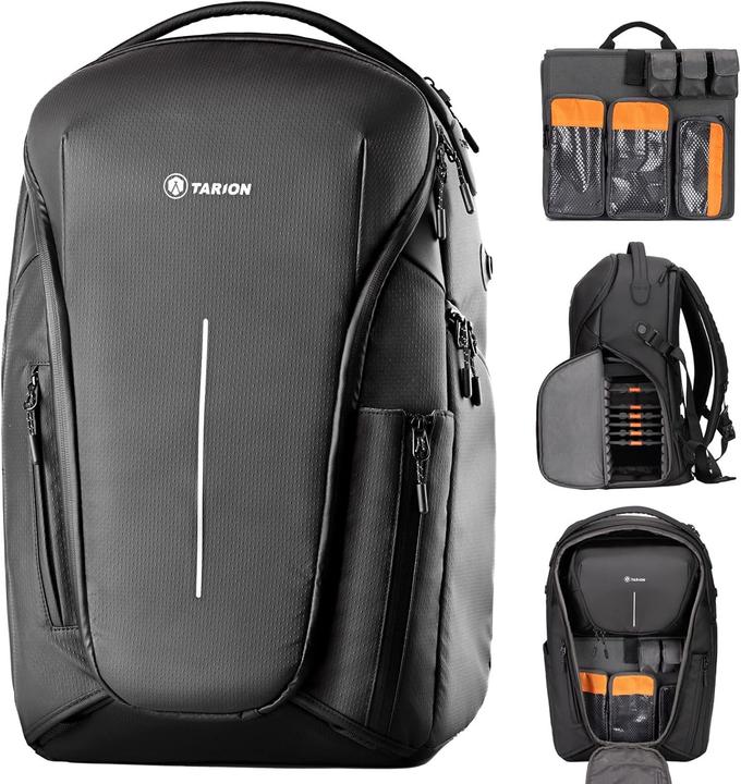 Actual product image Tarion Modular Camera Backpack with Laptop Compartment and Waterproof Design (Photo backpack)