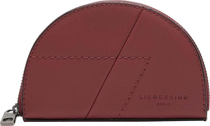 Liebeskind Berlin Portemonnaie Kleine Ledergeldbörse in Halbmondform