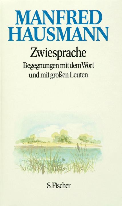 Produktbild Zwiesprache (Deutsch, Manfred Hausmann, 1987)