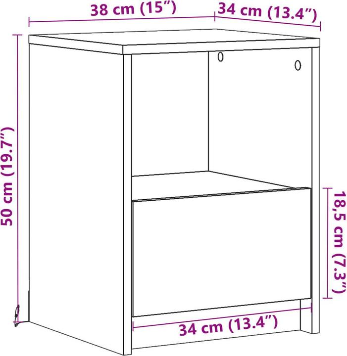 Actual product image vidaXL Lon