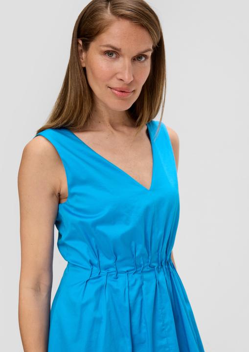 Image du produit s.Oliver Kleid Baumwollkleid mit Raffung (42)