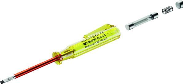 Productafbeelding PB Swiss Tools Spanningsindicator PB 175 Gr. 0 60 mm DEL (Gleuf)