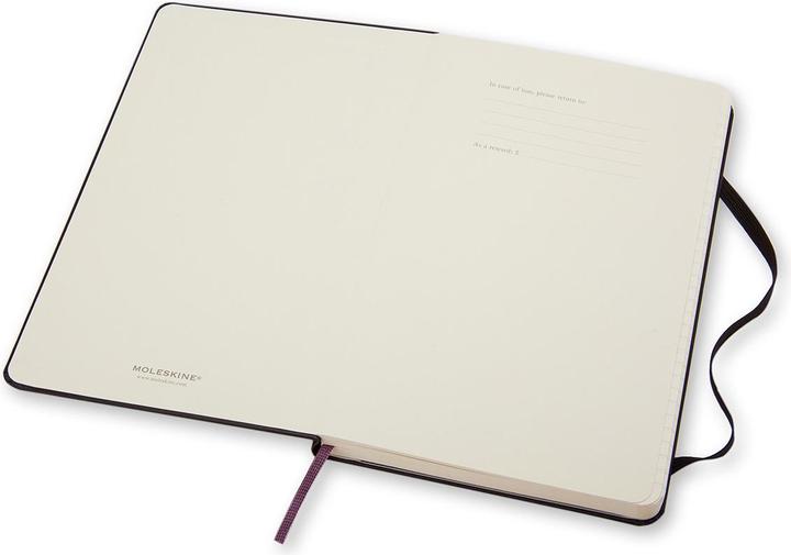 Image du produit Moleskine Carnet classique de poche (A6, À rayures, Couverture rigide)