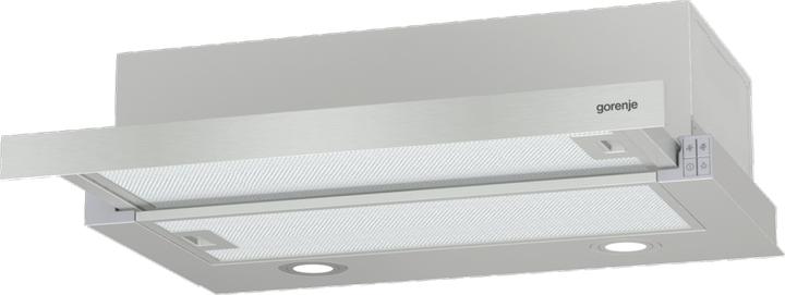 Produktbild Gorenje TH62E4X Dunstabzugshaube Halb eingebaut (Pullout) Edelstahl ³/h C (Flachschirmhaube)