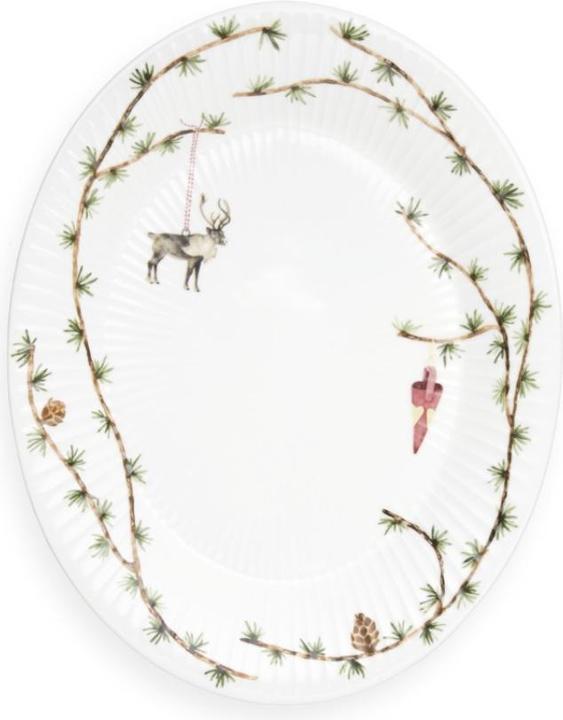 Actual product image Kähler Hammershoi Jul Oval bowl