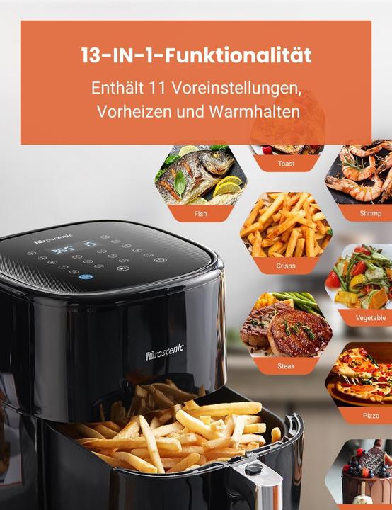 Immagine prodotto Proscenic Friggitrice ad aria calda XXL