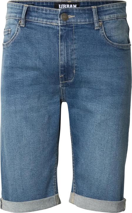 Image du produit Urban Classics Basic Slim Fit Jeans Shorts mid deep blue washed 30 (30)