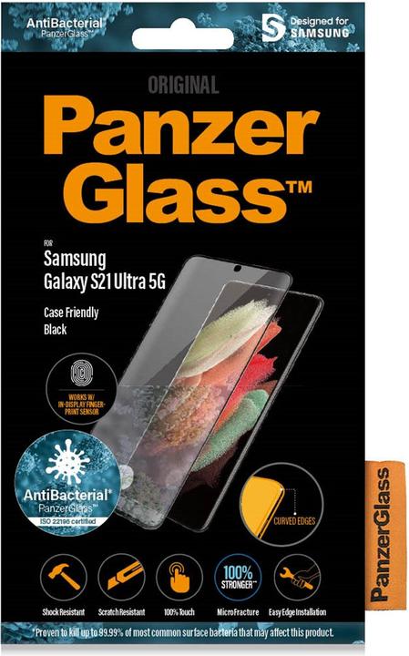 Produktbild PanzerGlass CaseFriendly Fingerprint (1 Stück, Samsung Galaxy S21 Ultra 5G)