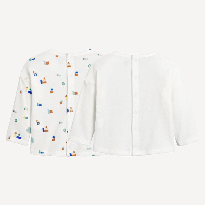 Image du produit La Redoute Collections 2er-Pack Langarmshirts mit Spielplatz-Prints (56)