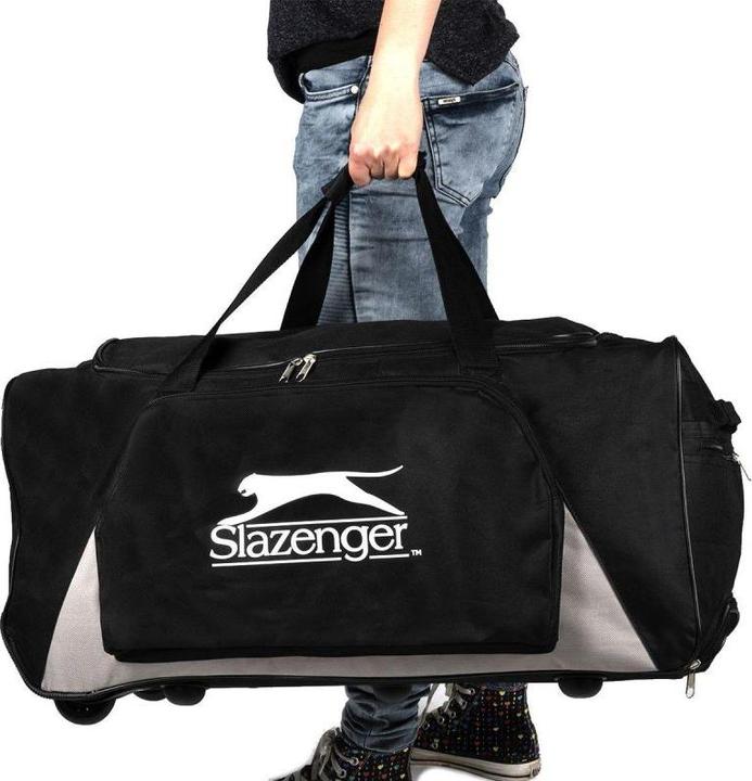Actual product image Slazenger Torba Sportowa Podróżna Z Kółkami Czarna (60 l)