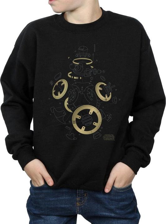 Produktbild Star Wars The Last Jedi BB8 Deconstructed Sweatshirt Jungen (140, 146)