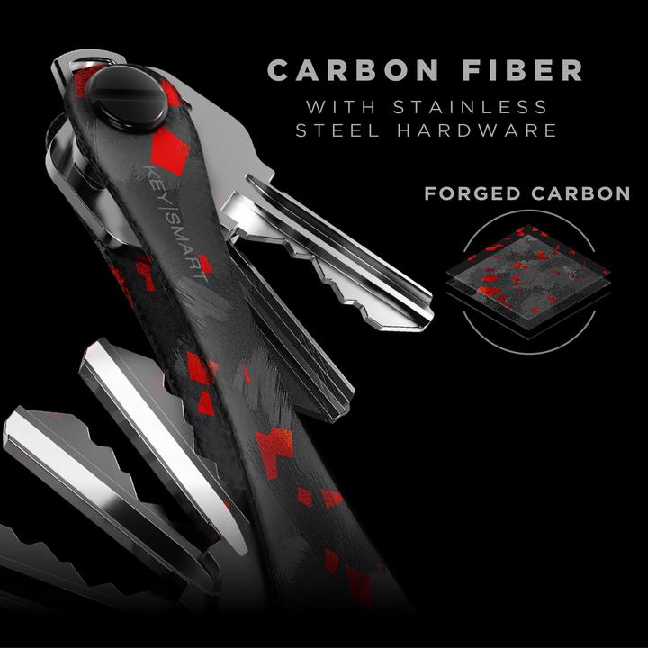 Image du produit Key Smart Carbone forgé rouge
