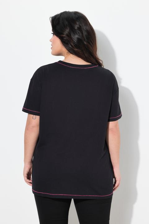 Produktbild Angel of Style T-Shirt, Boxy Fit, Cocktails, Halbarm (48)